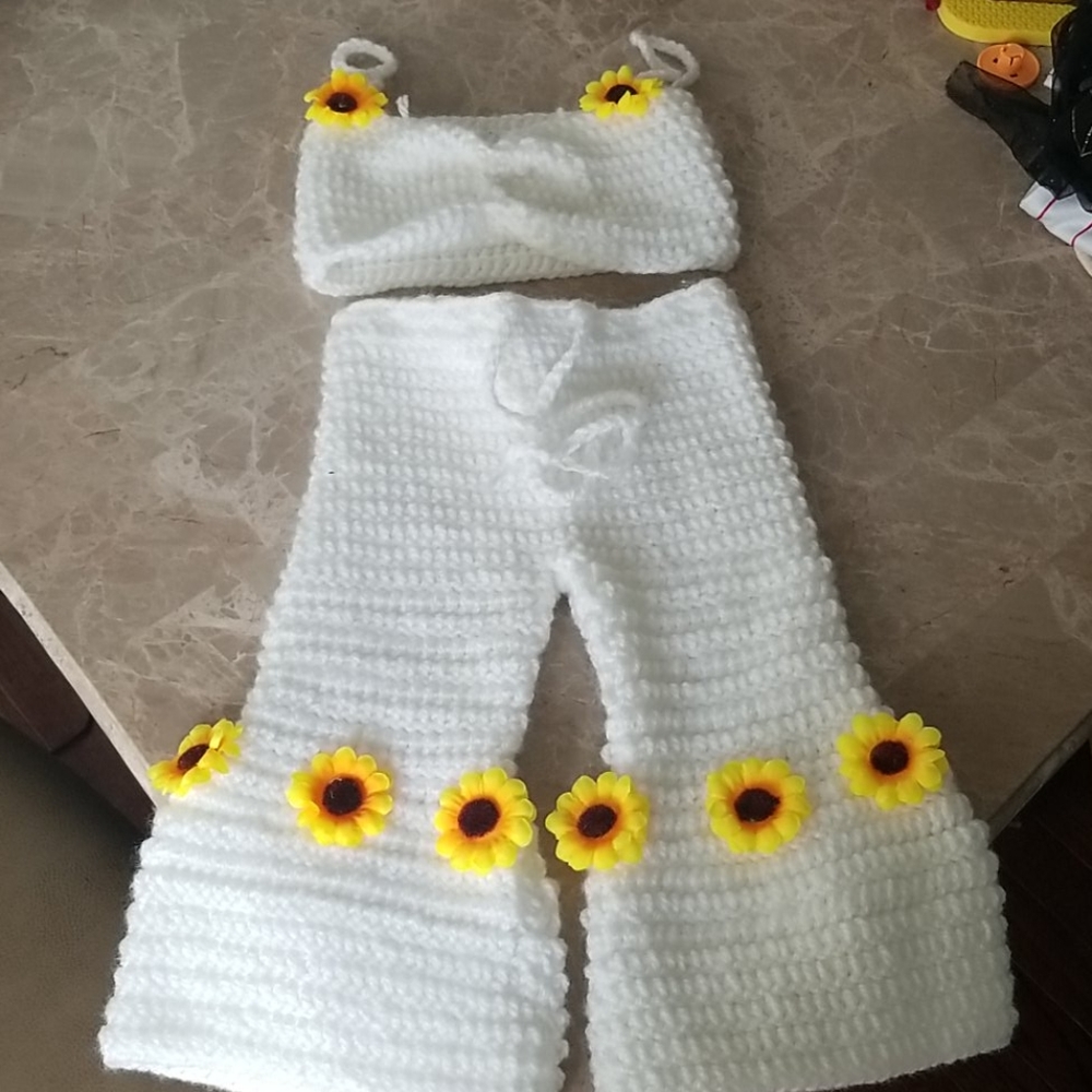 Custom Made Sunflower 2 Piece Set